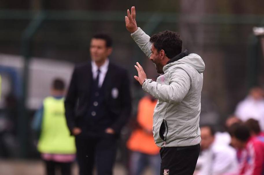 Il tecnico del Palermo Giovanni Bosi, ex centrocampista di Ascoli, Bologna e Treviso. Getty Images